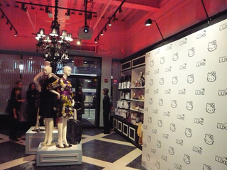 Illustration for article titled Hello Kitty & Random Celebs Get Catty At Sanrio Luxe Store Opening